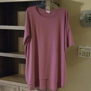 LIKE NEW LuLa Roe Dusty Rose Tunic/XL